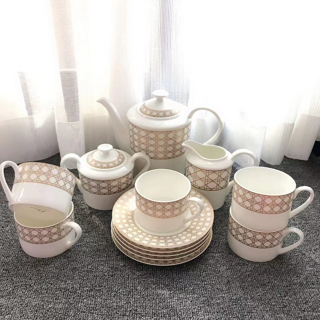 Dior tea set for 6 people